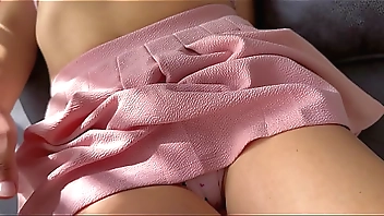 stepdad teasing masturbate rubbing pussy and cumshot close up